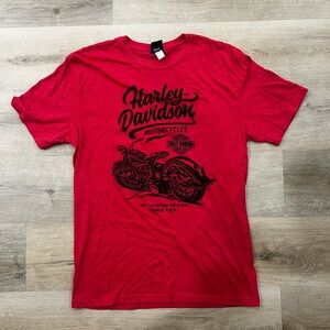 Harley-Davidson Red Graphic Tee